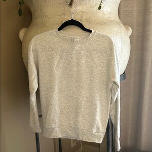 H&M Light Gray Basic Sweatshirt
